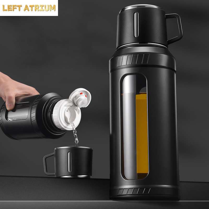 Outdoor Sport Glass Water Bottle - زجاجة ماء زجاجية بسعة 2 لتر